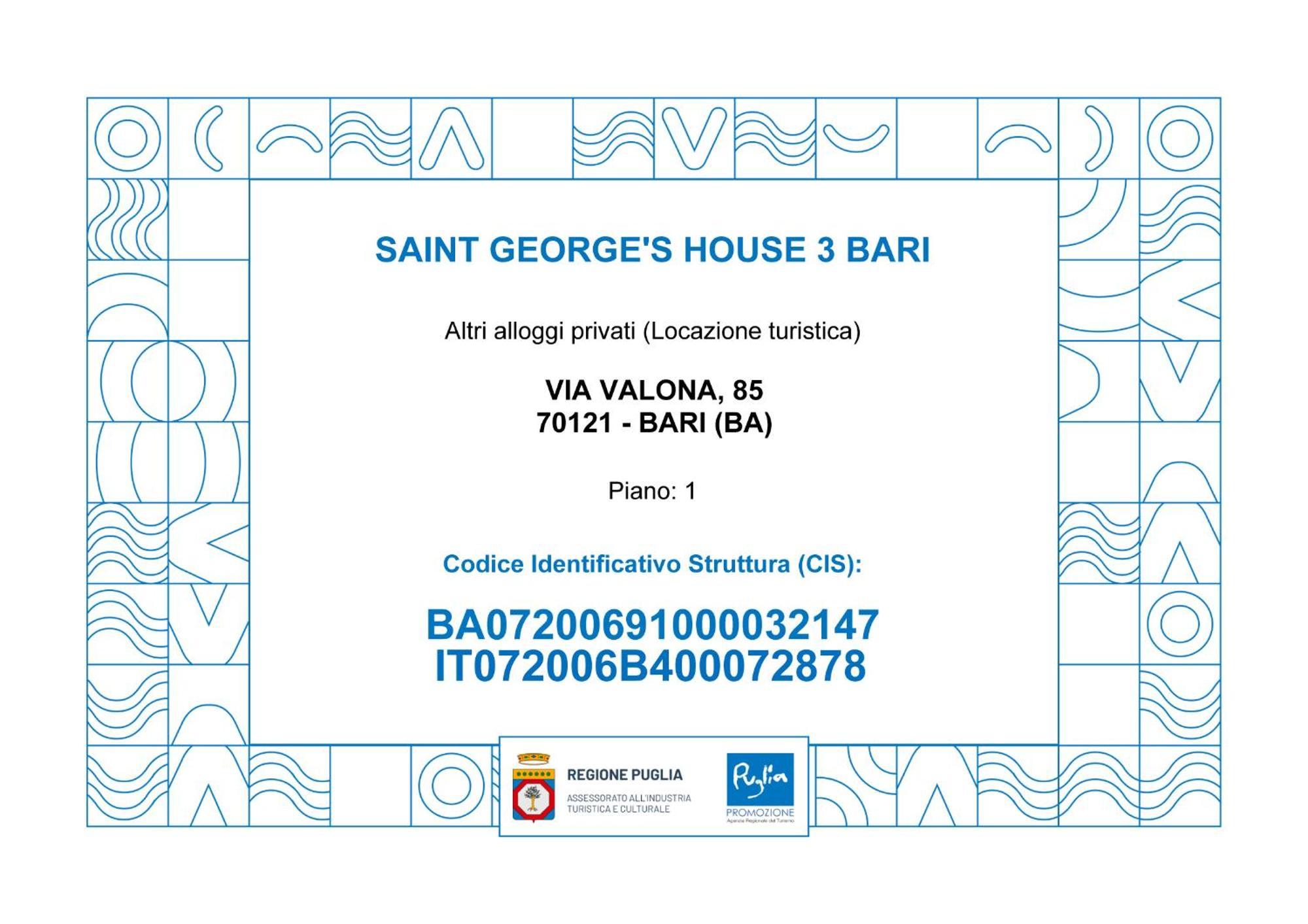 Saint George'S House 3 Bari Apartment Exterior photo